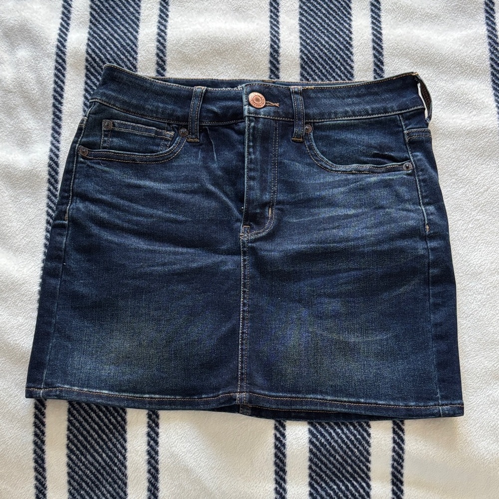 American Eagle Denim Mini Skirt